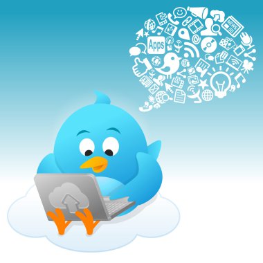 Social conversation clipart