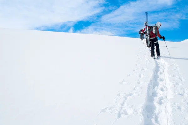 snowboard going backcountry