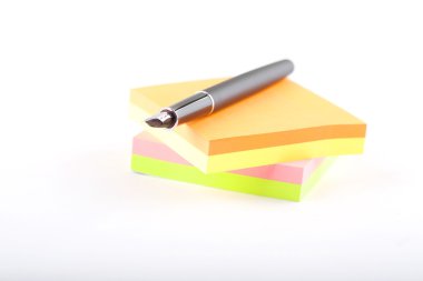 kalem ve renkli sticker