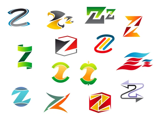 Alphabet lettre Z — Image vectorielle