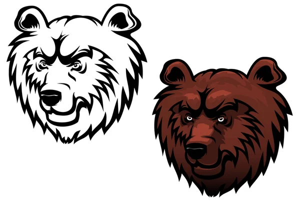 Dziki niedźwiedź kodiak — Wektor stockowy