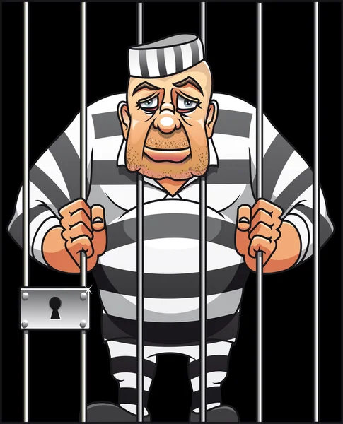 Prisonnier capturé — Image vectorielle