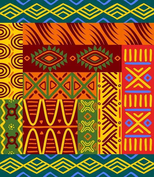 Ethnische Muster und Ornamente — Stockvektor