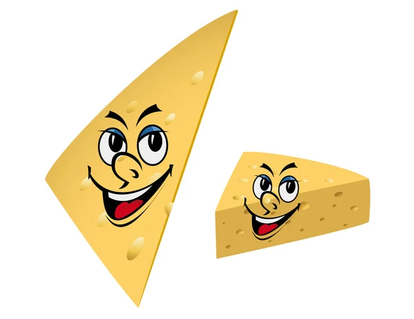 Φέτες τυρί — Διανυσματικό Αρχείο