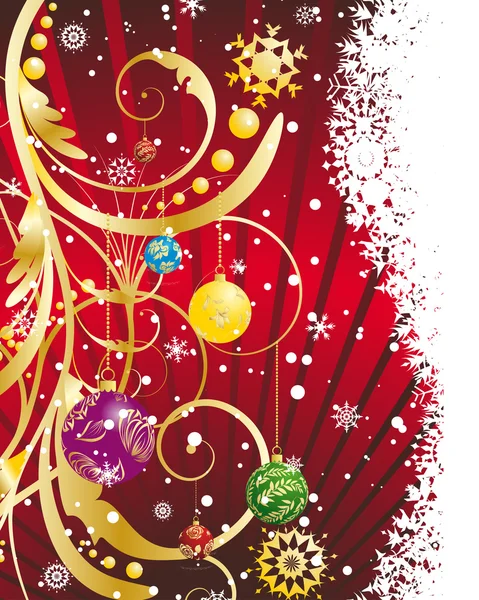 Kartki świąteczne (nowy rok) — Wektor stockowy