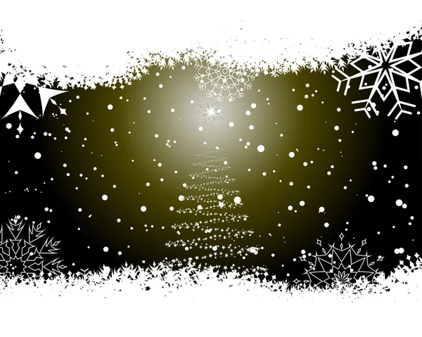 Tarjeta de Navidad (Año Nuevo) — Archivo Imágenes Vectoriales
