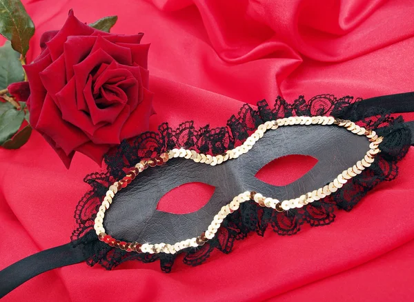 stock image Mask with the rose