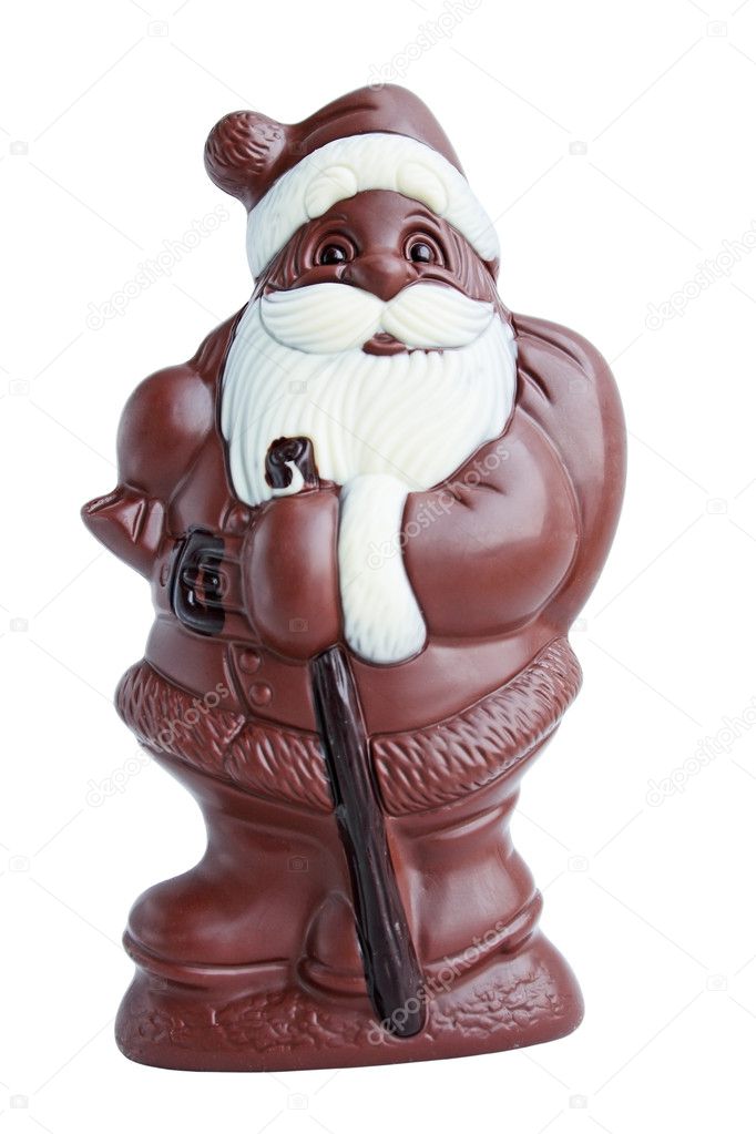 Chocolate Santa Claus
