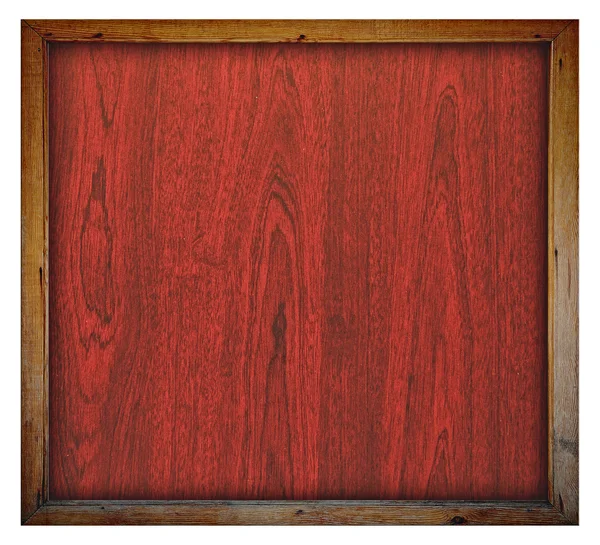 Рамка на дерев'яному фоні — стокове фото