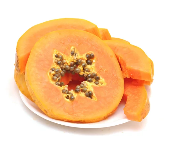 Frutta di papaia — Foto Stock