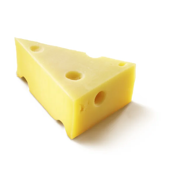 Bir dilim peynir — Stok fotoğraf