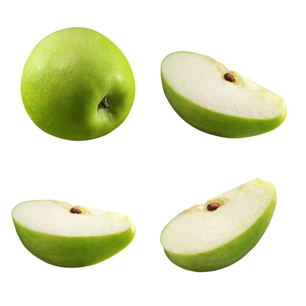 Elma parçaları — Stok fotoğraf