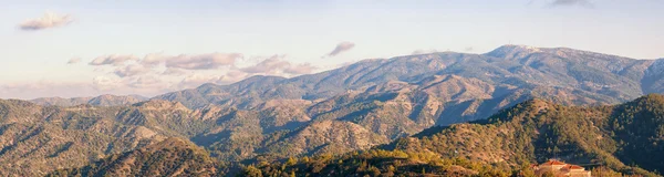 Vista panorâmica das montanhas Troodos — Fotografia de Stock