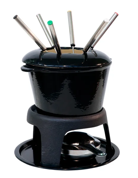 Conjunto de tigela de fondue — Fotografia de Stock