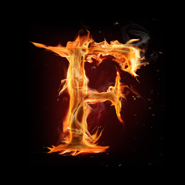 Fire alphabet