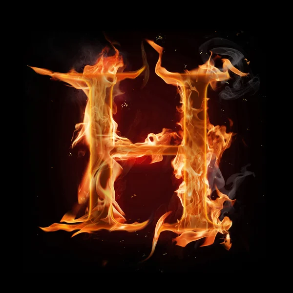 화재 알파벳 — 스톡 사진