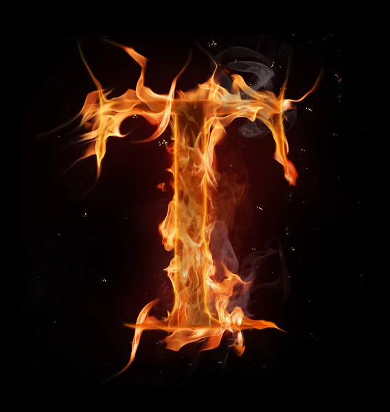 Alfabeto de fuego —  Fotos de Stock