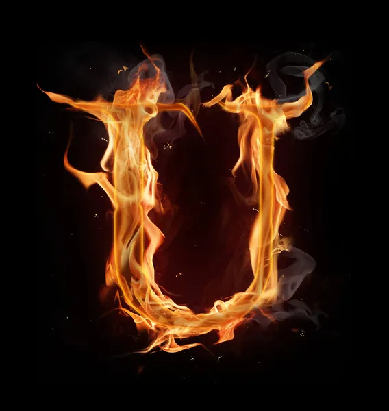 화재 알파벳 — 스톡 사진