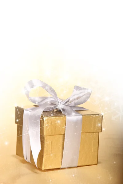 Gold gifts — Stock Photo, Image