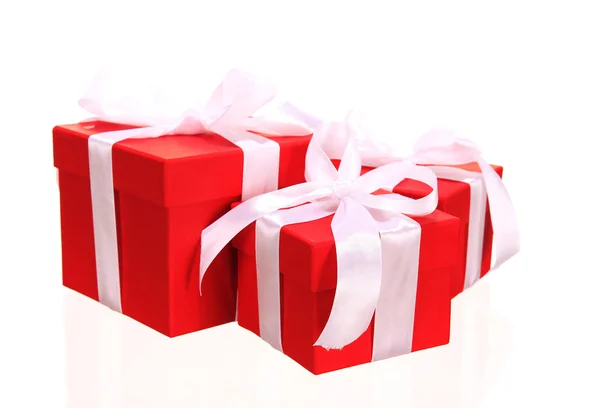 Red gifts — Stock Photo, Image