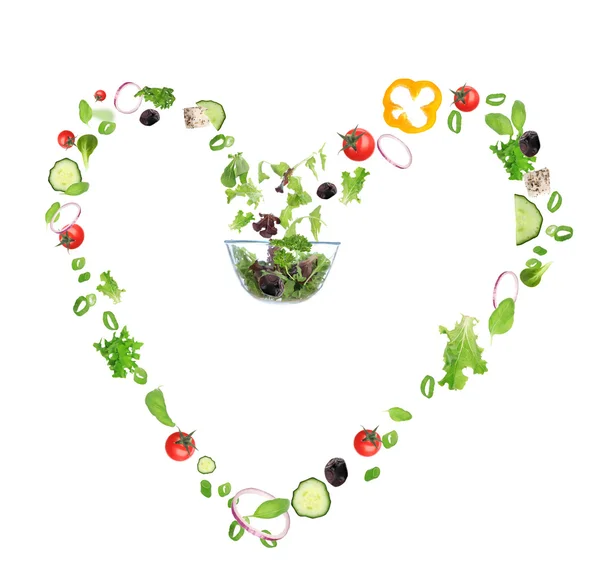 Vegetable heart — Stock Photo, Image