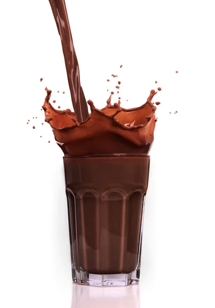 Salpicadura de chocolate —  Fotos de Stock