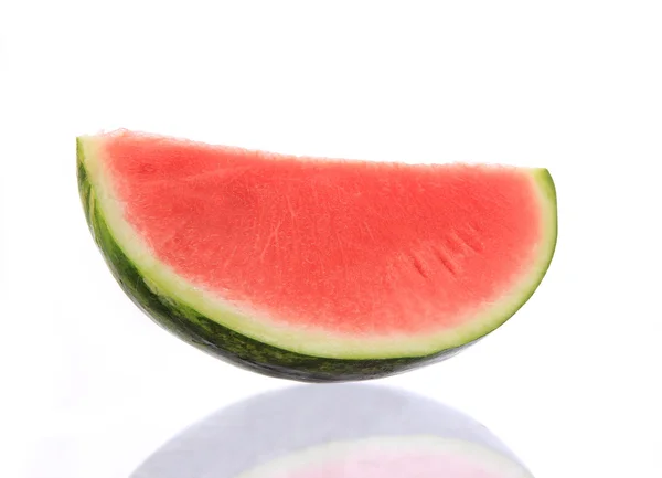 Fresh water melon on white background — Stock Photo, Image