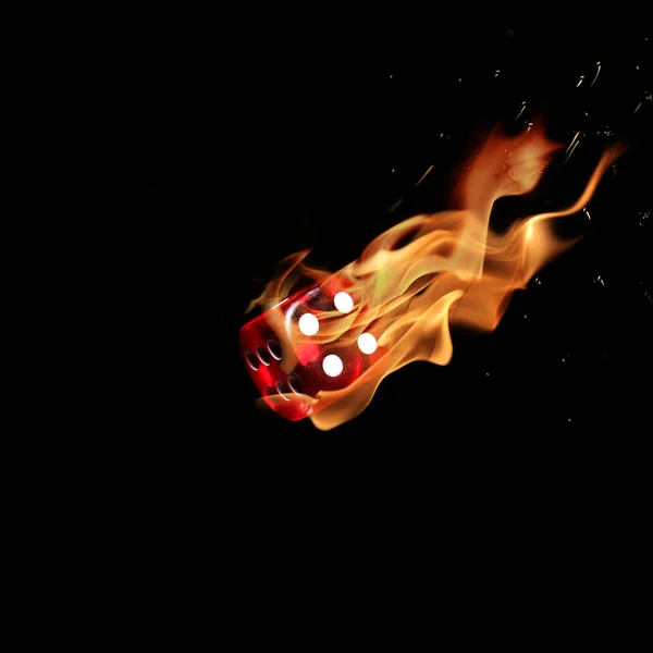 Dices yangın — Stok fotoğraf