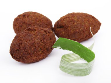 Tasty falafels meal clipart