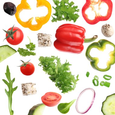 Fresh vegetable background. clipart