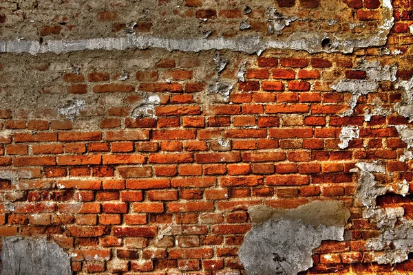 Grunge παλιά τοίχο από τούβλα — Φωτογραφία Αρχείου