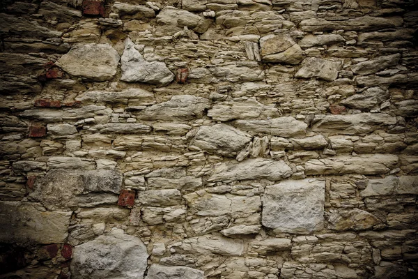Grunge oude bakstenen muur — Stockfoto