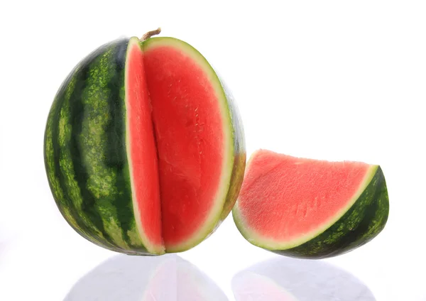 Water melon isolated on white — Stock Photo, Image