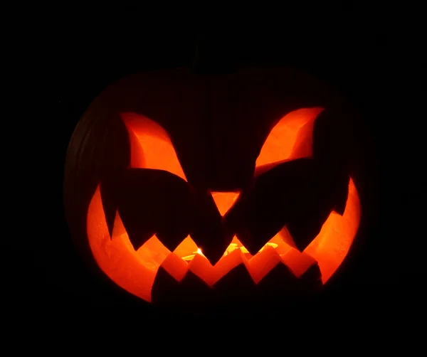 Jack-o-lantern ijesztő — Stock Fotó