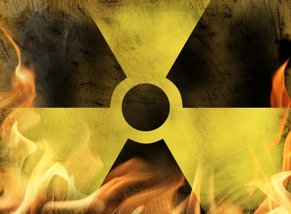 Nükleer tehlike — Stok fotoğraf