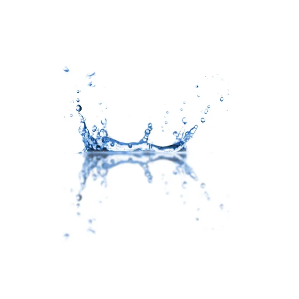 Water splash on white background — Stock Photo, Image