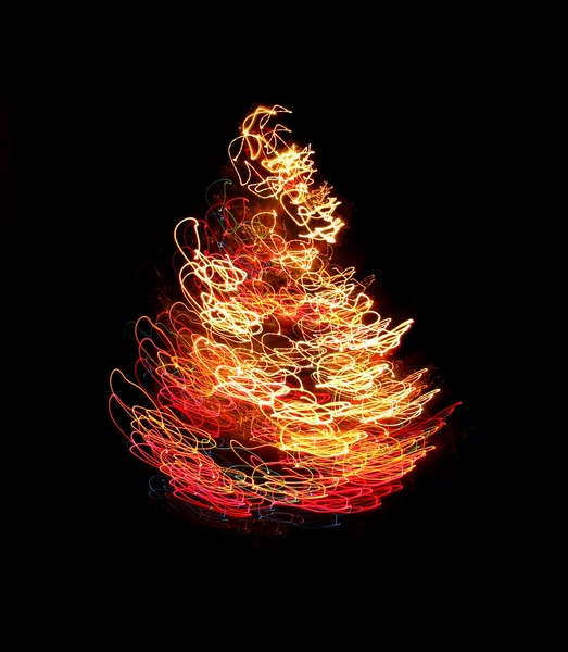 Abstrakti joulukuusi — kuvapankkivalokuva