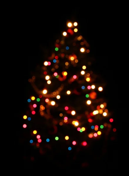 抽象的圣诞树 — 图库照片