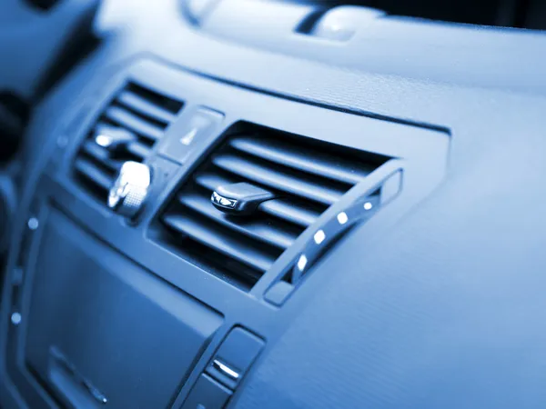 stock image Modern car interior, macro shot, low depth of focus