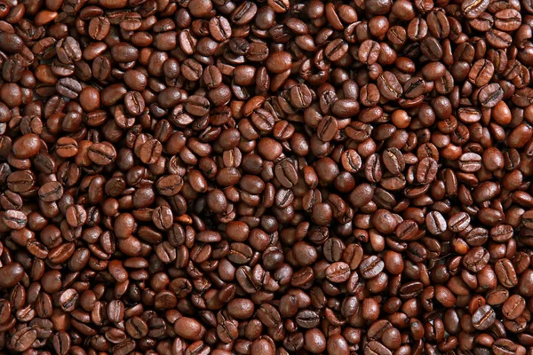 Coffee grains background — Stock Photo, Image