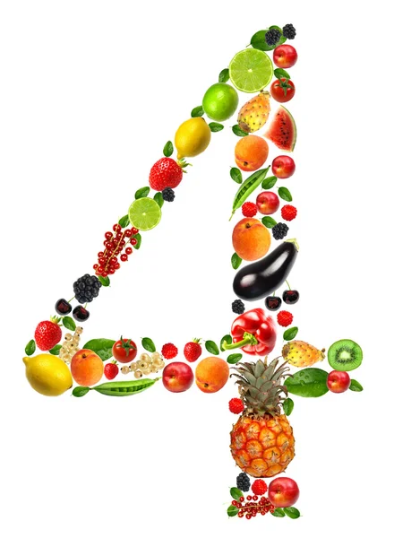 Gyümölcs- és zöldségágazat 4 — Stock Fotó