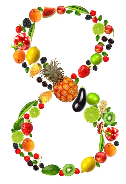 Frutas e produtos hortícolas 8 — Fotografia de Stock