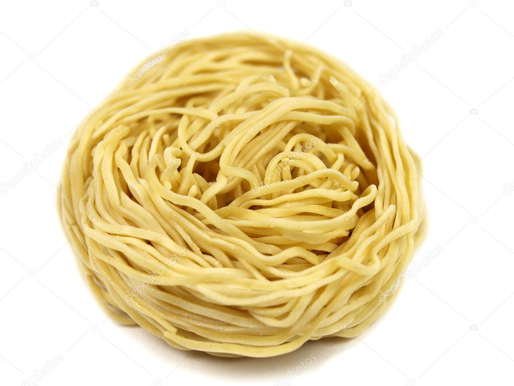 Closeup of uncooked pasta