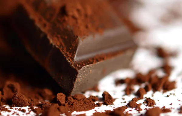 Cokelat cincang — Stok Foto