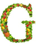 písmeno g ovoce a zeleniny