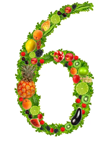 Groenten en fruit nr. 6 — Stockfoto