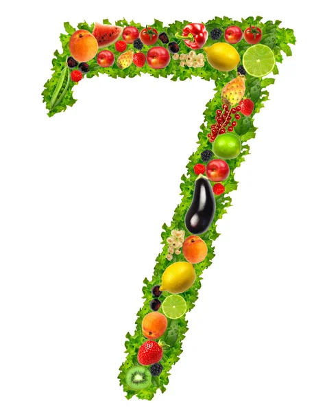 Frutas e produtos hortícolas Não. 7 — Fotografia de Stock