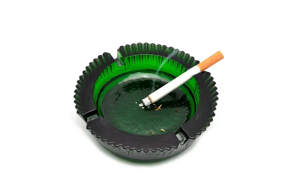 Ashtray and cigarette — Stock Photo, Image