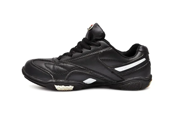 Černé sportovní boty — Stock fotografie