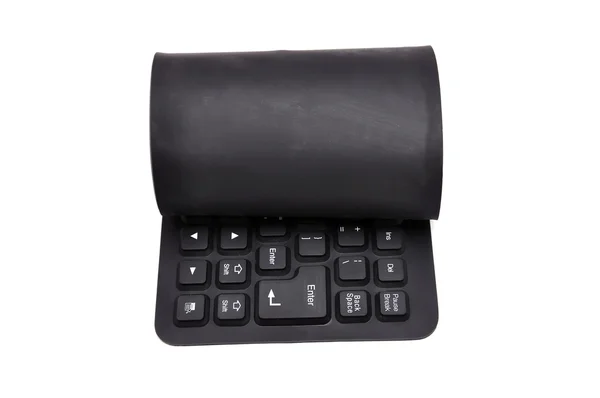 ゴム製のキーボード — ストック写真